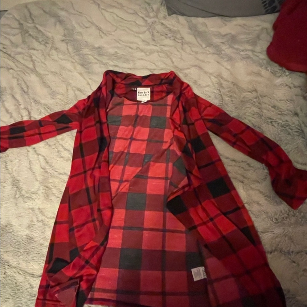 Small plaid coverup